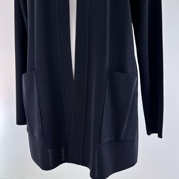 Exclusively Misook Open Front Knit Cardigan Size L - Picture 3 of 9
